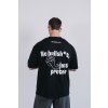 Koszulka oversized – No Bullsh*t, just protein – Black