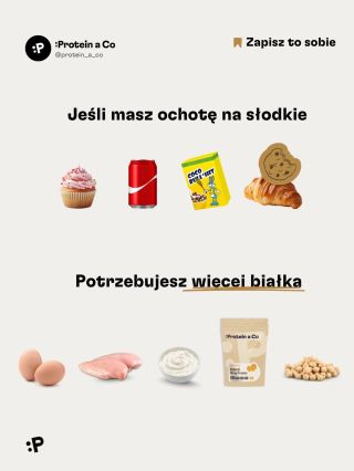 Ciało nie daje sygnałów bez powodu. 🍫 Ochota na słodkie → spróbuj więcej białka 🧂 Ochota na słone → elektrolity 😴...