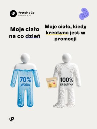 Chcesz się zasypać kreatyną? Rozumiemy. 😈 Do końca tygodnia masz na nią min. 25% rabatu. To sobie pozwól. 🤑