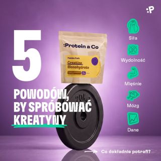 Kreatyna jest tylko na mięśnie? Jasne. A telefon służy tylko do dzwonienia. 📞 Monohydrat kreatyny to jeden z najlepiej...
