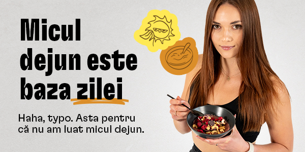 Micul dejun este baza zilei