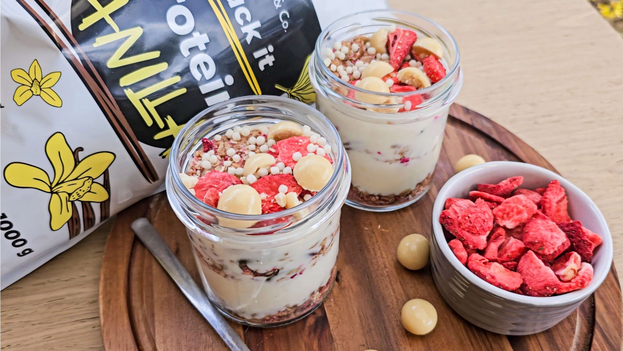 Protein & Cook - O gustare sănătoasă la pahar