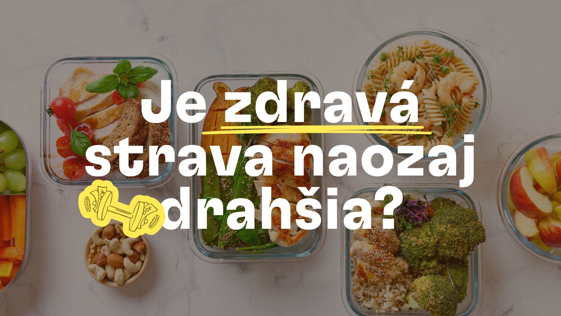 Je zdravé jedlo drahé?