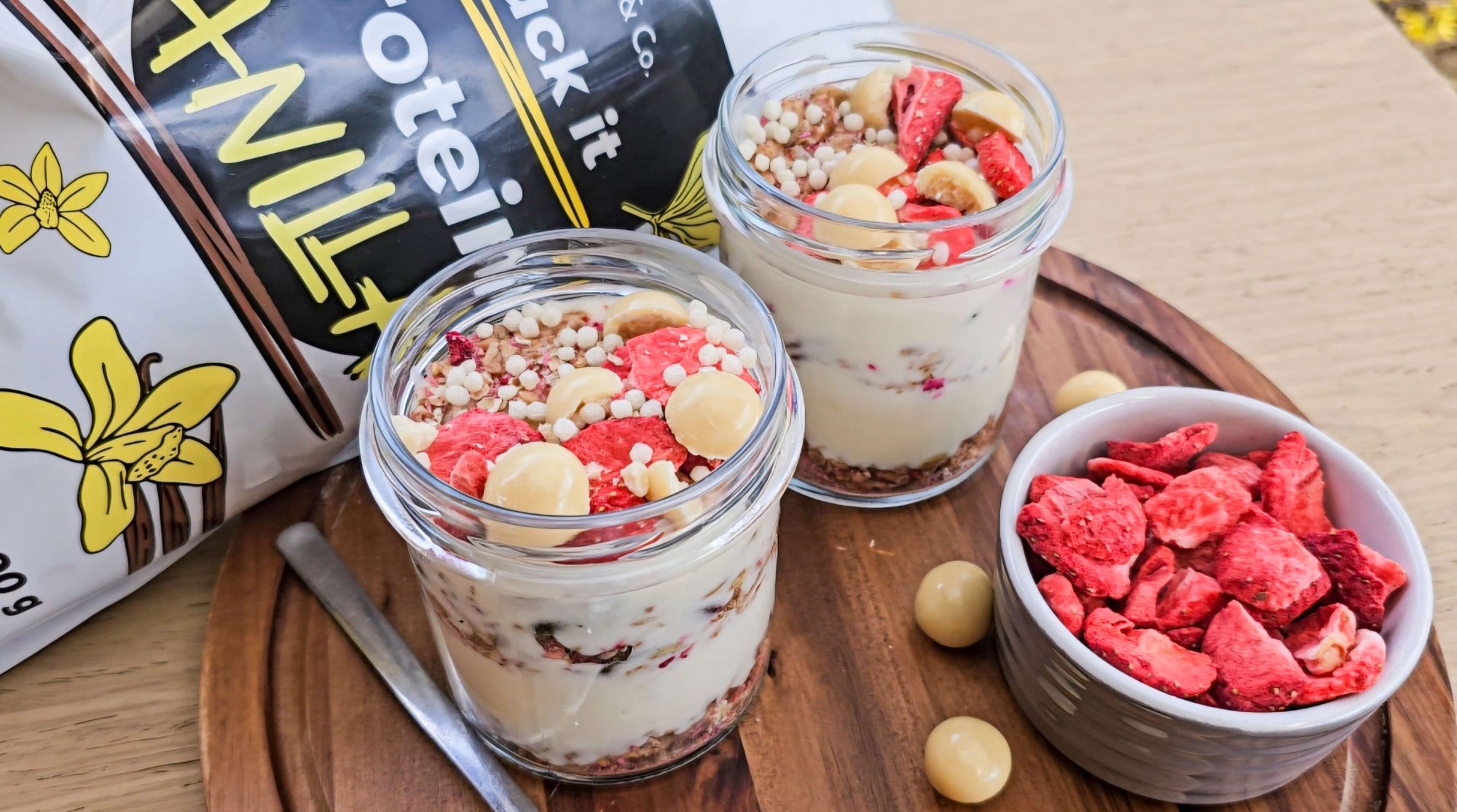 Protein & Cook – Zdravá desiata do pohára