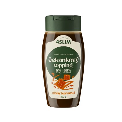 4Slim Čakankový topping slaný karamel