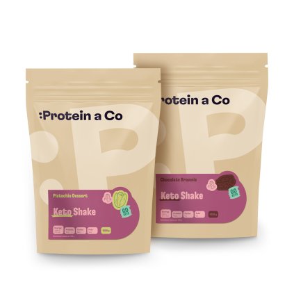 Ketoshake 1 + 1 kg za zvýhodnenú cenu – proteínový diétny koktail