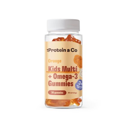 Multivitamín + Omega 3 Gummies pre deti - pomaranč