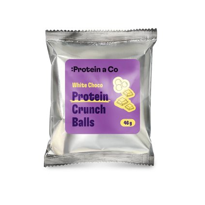 Proteín Crunch Balls White Choco 46