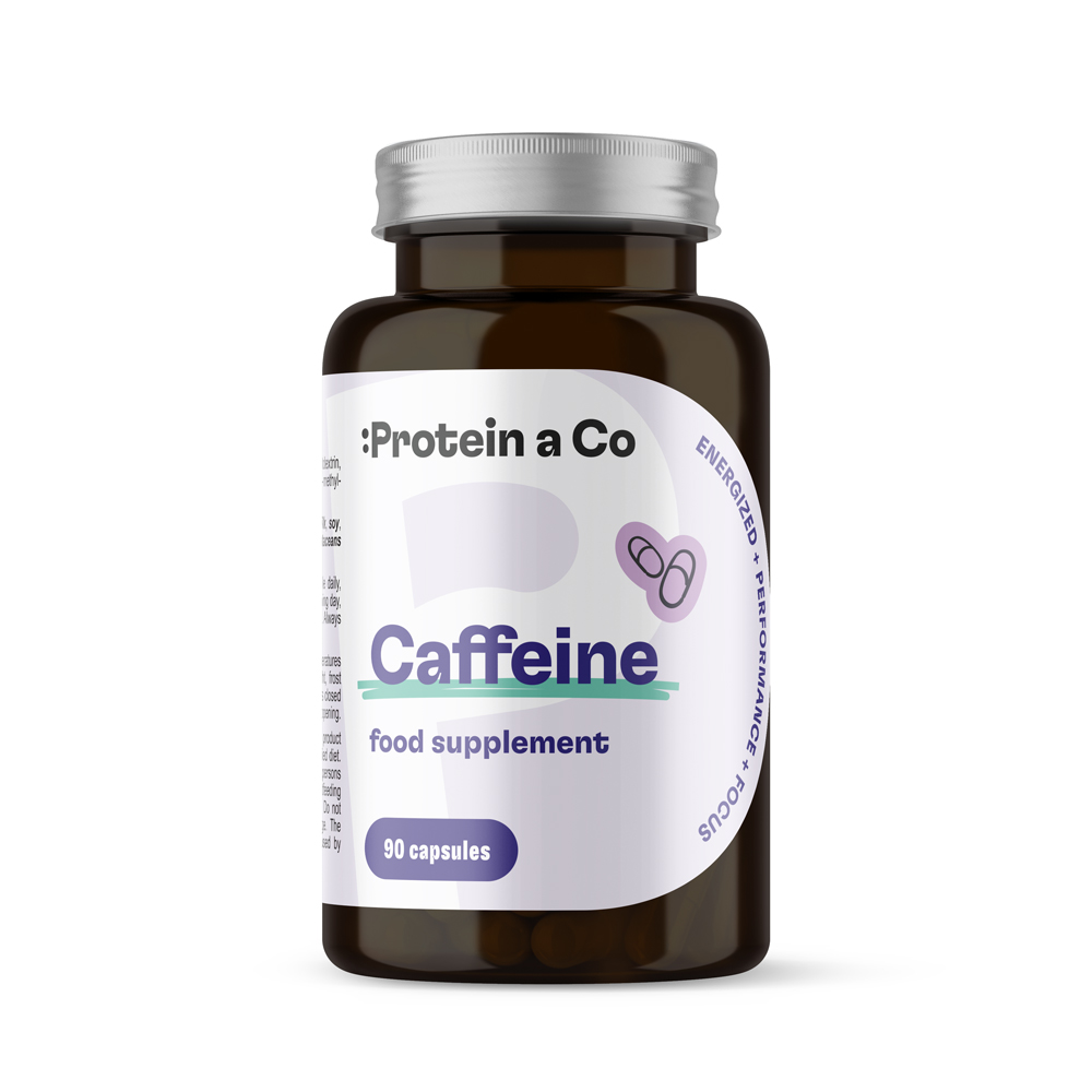 Protein & Co. Kofein – 90 kapslí