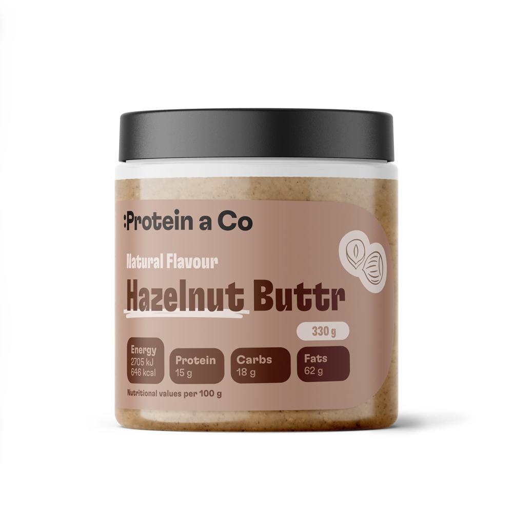Protein&Co. Lískooříškový krém 330 g