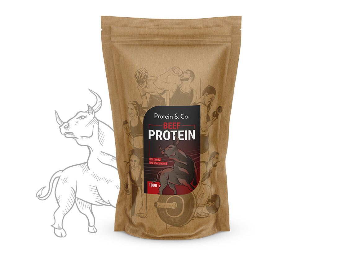 Protein & Co. BEEF Proteín natural – 1 kg