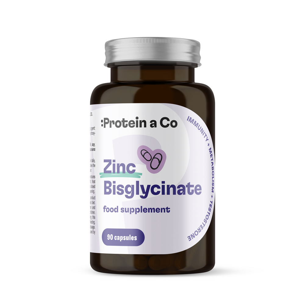 Protein & Co. Zinek bisglycinát - 90 kapslí