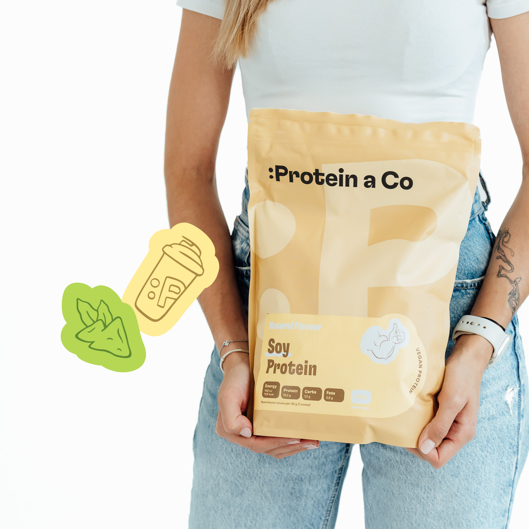 Protein & Co. Sójový protein - natural 1 kg Obrázek