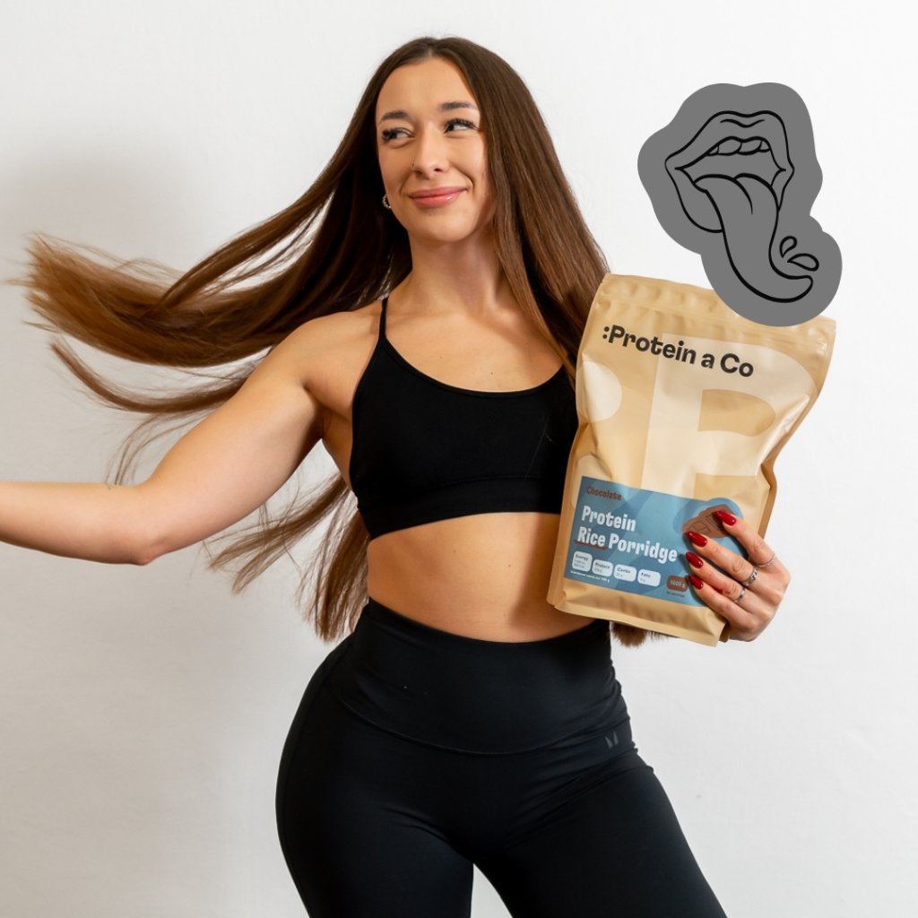 Protein & Co. Proteinová rýžová kaše 480 g Zvol příchuť: Sweet natural