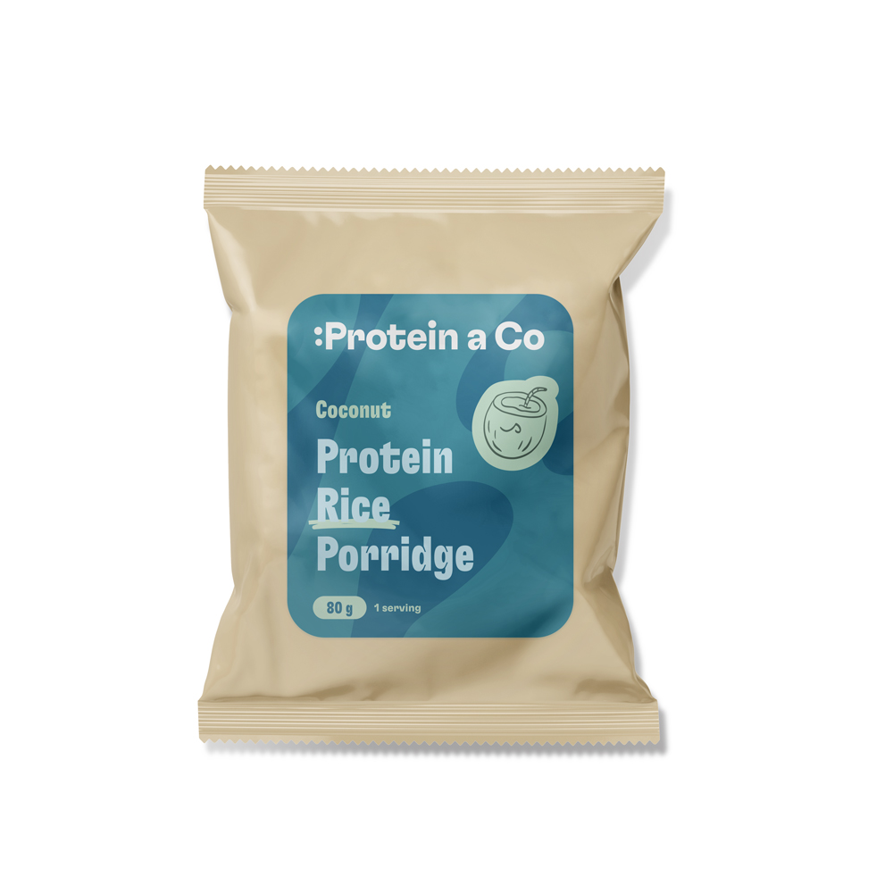 Protein & Co. Proteinová rýžová kaše 80 g Zvol příchuť: Čokoláda