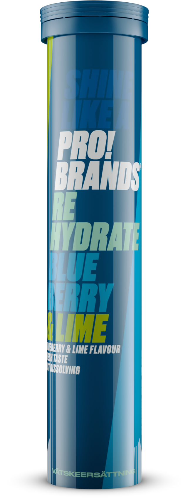 PRO!BRANDS REHYDRATE šumivé tablety 80 g PŘÍCHUŤ: Malina Obrázek