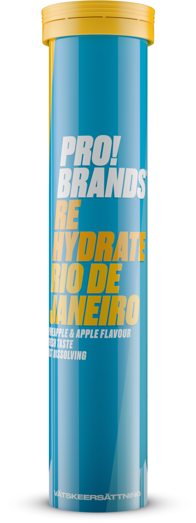 PRO!BRANDS REHYDRATE šumivé tablety 80 g PŘÍCHUŤ: Malina Obrázek