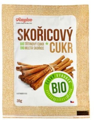 Amylon Skořicový cukr BIO 20 g Obrázek