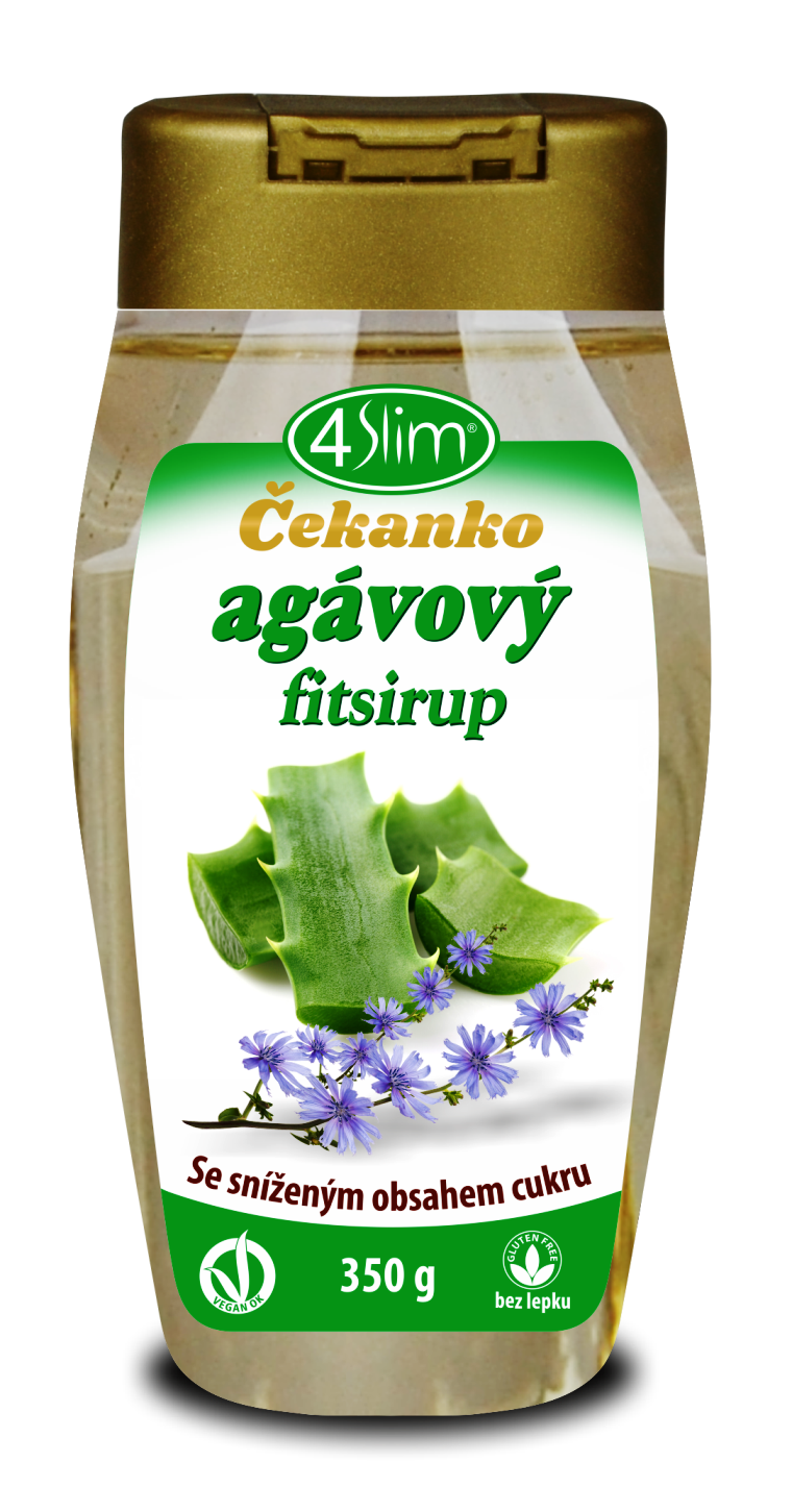 E-shop 4Slim Čakanko agávový fitsirup 350 g