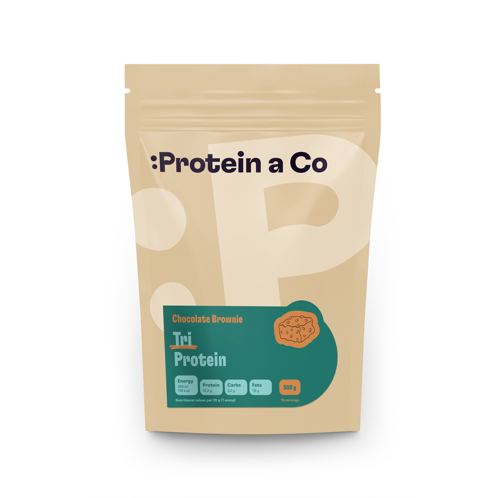 Protein&Co. TriBlend – protein MIX 1 kg PŘÍCHUŤ: Pistachio dessert Obrázek