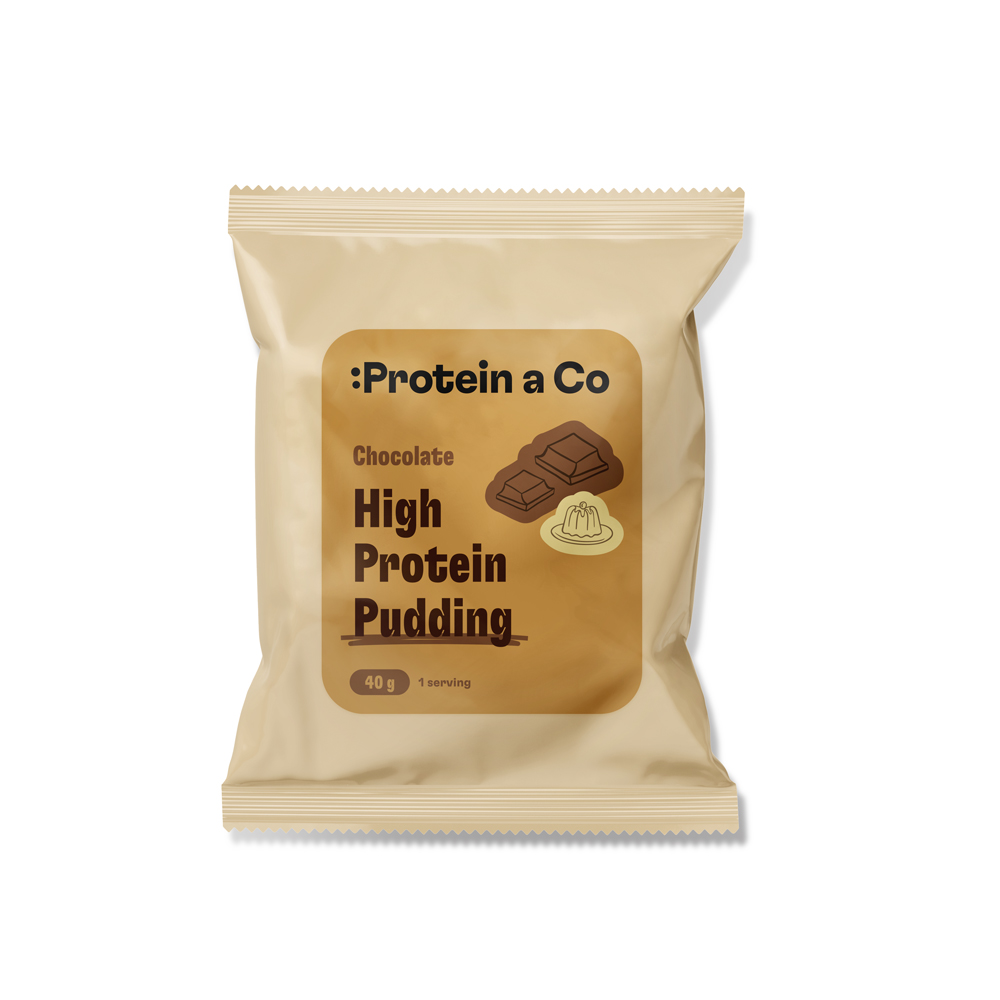 Protein & Co. High protein pudding 40 g PRÍCHUŤ: Chocolate Obrázek