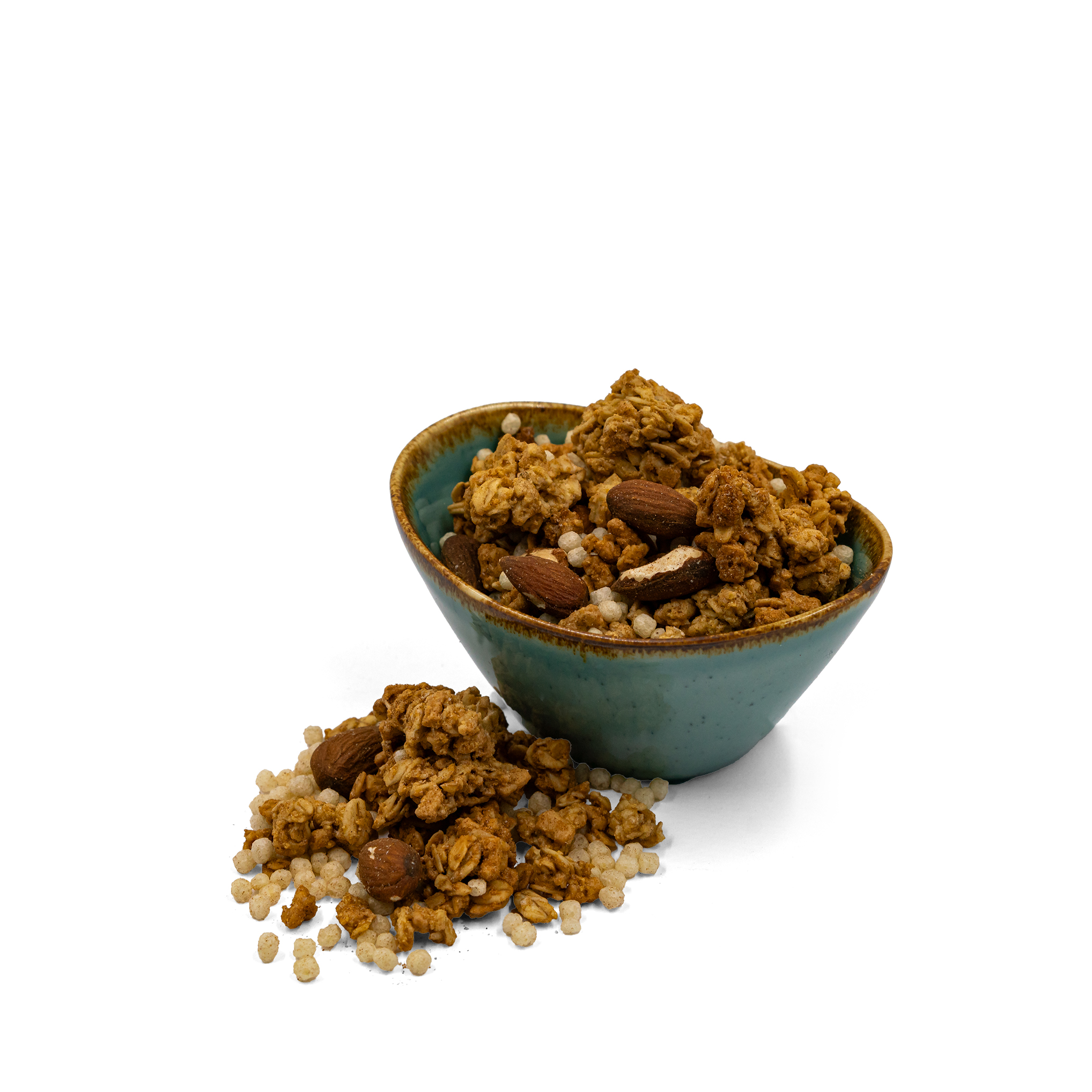 Protein & Co. Granola high protein – mandle a skorica 400 g Obrázek