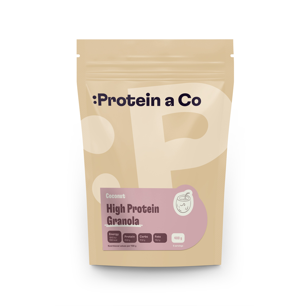 Protein & Co. Granola high protein – kokos 400 g