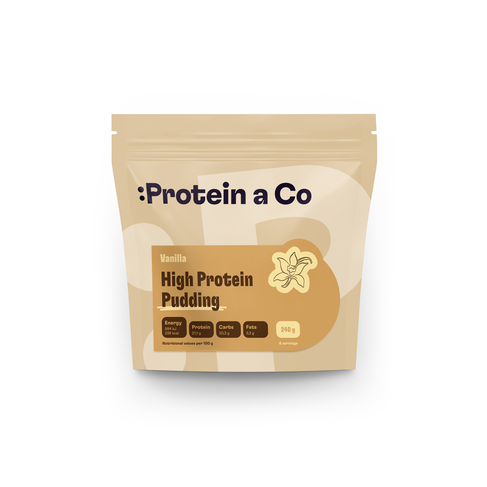 Protein & Co. High protein pudding 240 g PRÍCHUŤ: Vanilla Obrázek