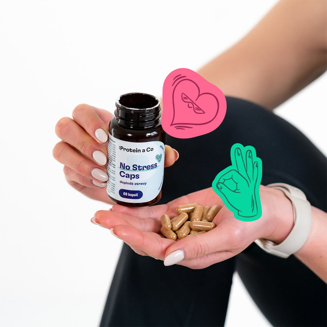 Protein & Co. NO Stress Caps Množství: 60 cps