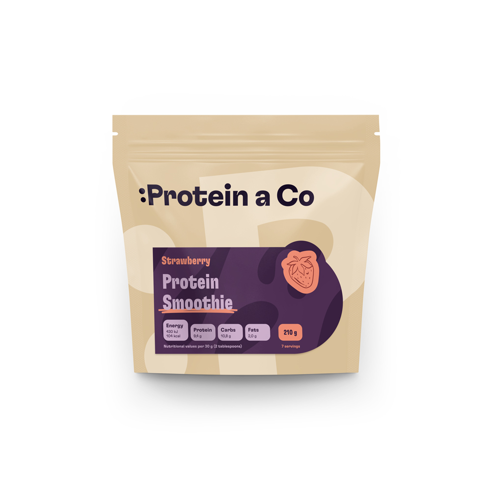 Protein & Co. Protein Smoothie 210 g Vyber si z těchto lahodných příchutí: Pina Colada
