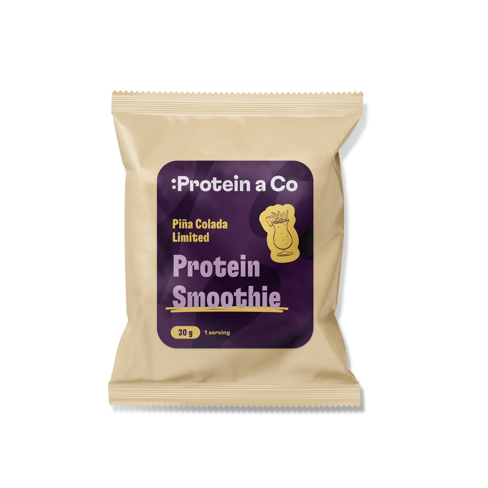 Protein & Co. Protein Smoothie 30 g Vyber si z těchto lahodných příchutí: Strawberry & Banana