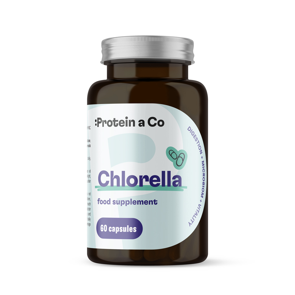 Protein & Co. Chlorella – 60 kapslí