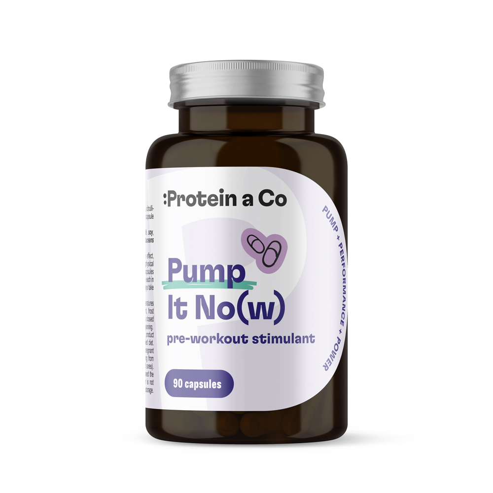 Protein&Co. PUMP IT NOW – předtréninkový stimulant 90 kapslí