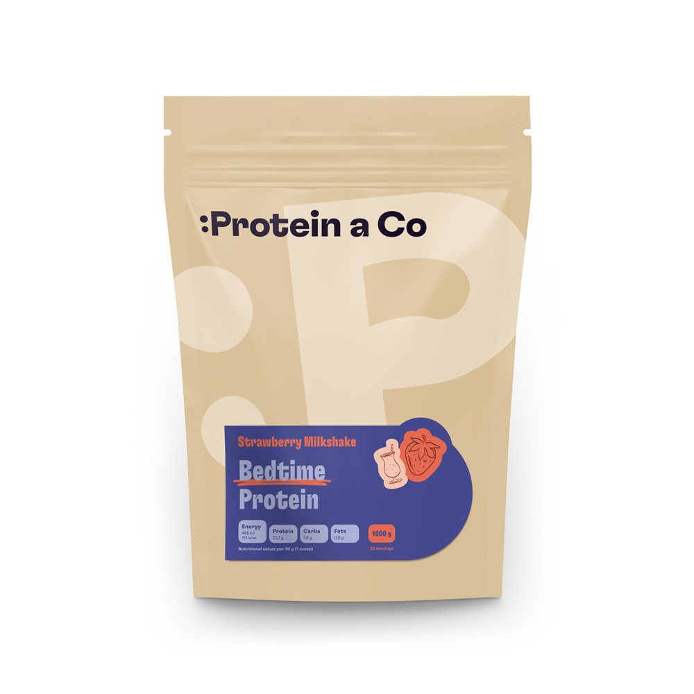 Protein & Co. BEDTIME protein 1 kg Zvol příchuť: Vanilla dream Obrázek