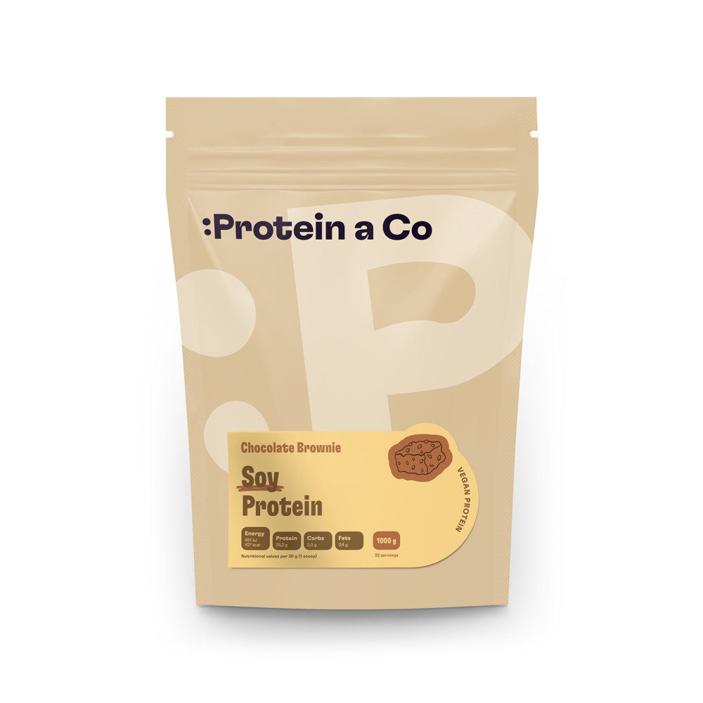 Protein&Co. Sójový protein 1 kg Zvol příchuť: Vanilla dream