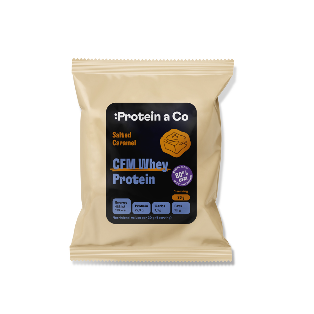 Protein&Co. CFM WHEY PROTEIN 80 - 30 g Zvol příchuť: Coconut milk