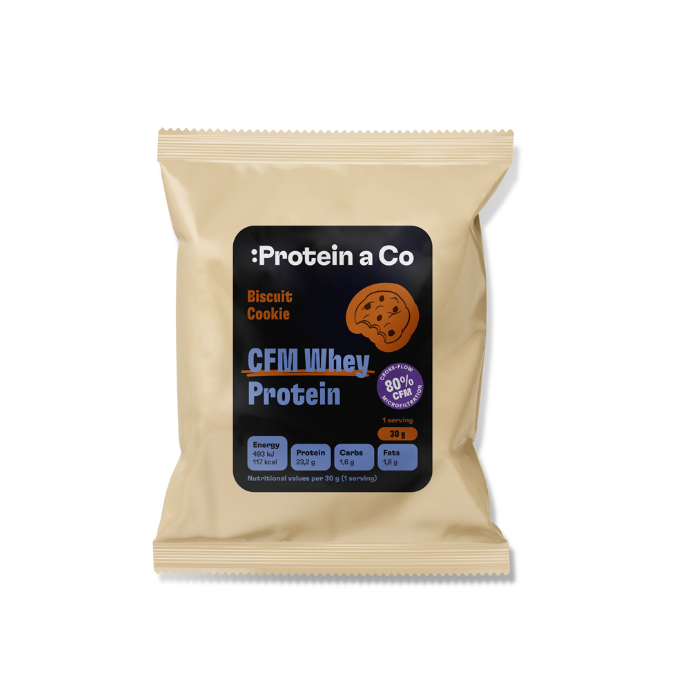 Protein&Co. CFM WHEY PROTEIN 80 - 30 g Zvol příchuť: Vanilla dream