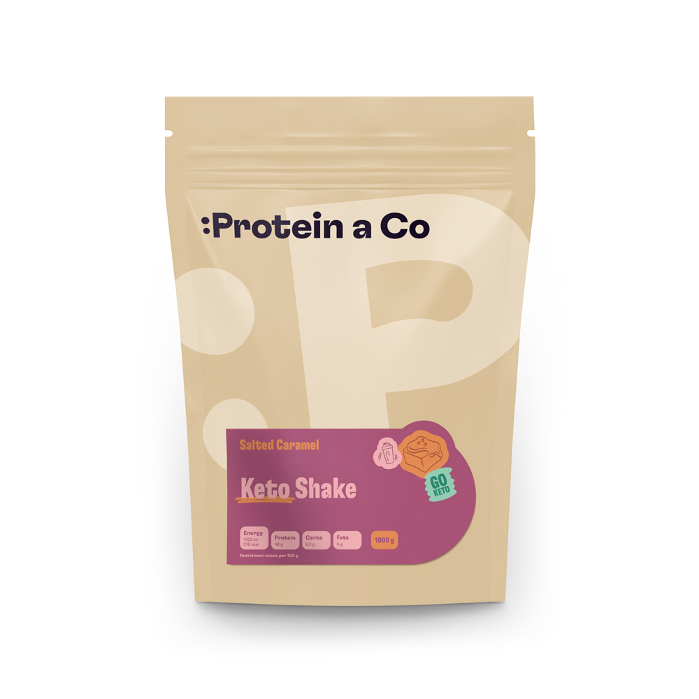 Protein&Co. Ketoshake – proteinový dietní koktejl 1 kg Zvol příchuť: Coconut milk, Množství: 1000 g