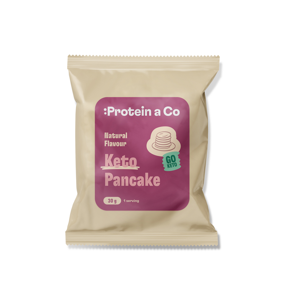 Protein & Co. Keto proteinová palačinka – 1 porce 30 g Zvol příchuť: Čokoláda