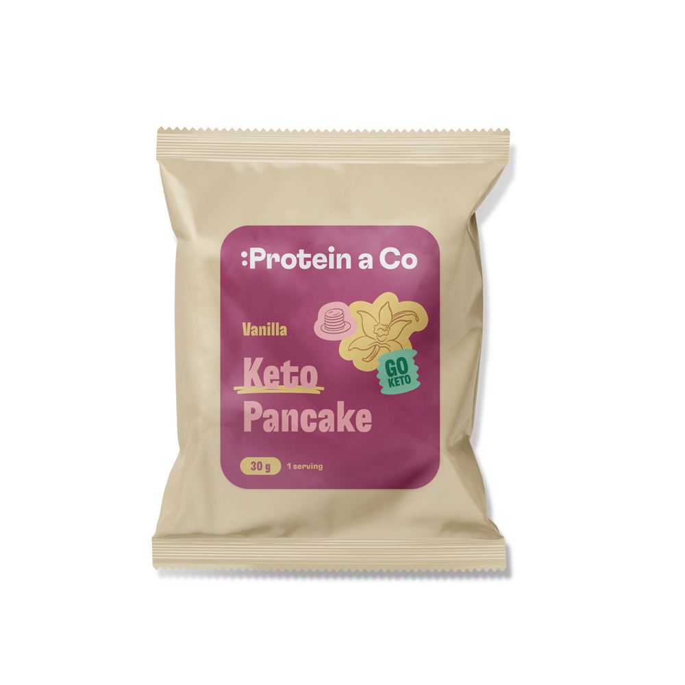Protein & Co. Keto proteinová palačinka – 1 porce 30 g Zvol příchuť: Natural
