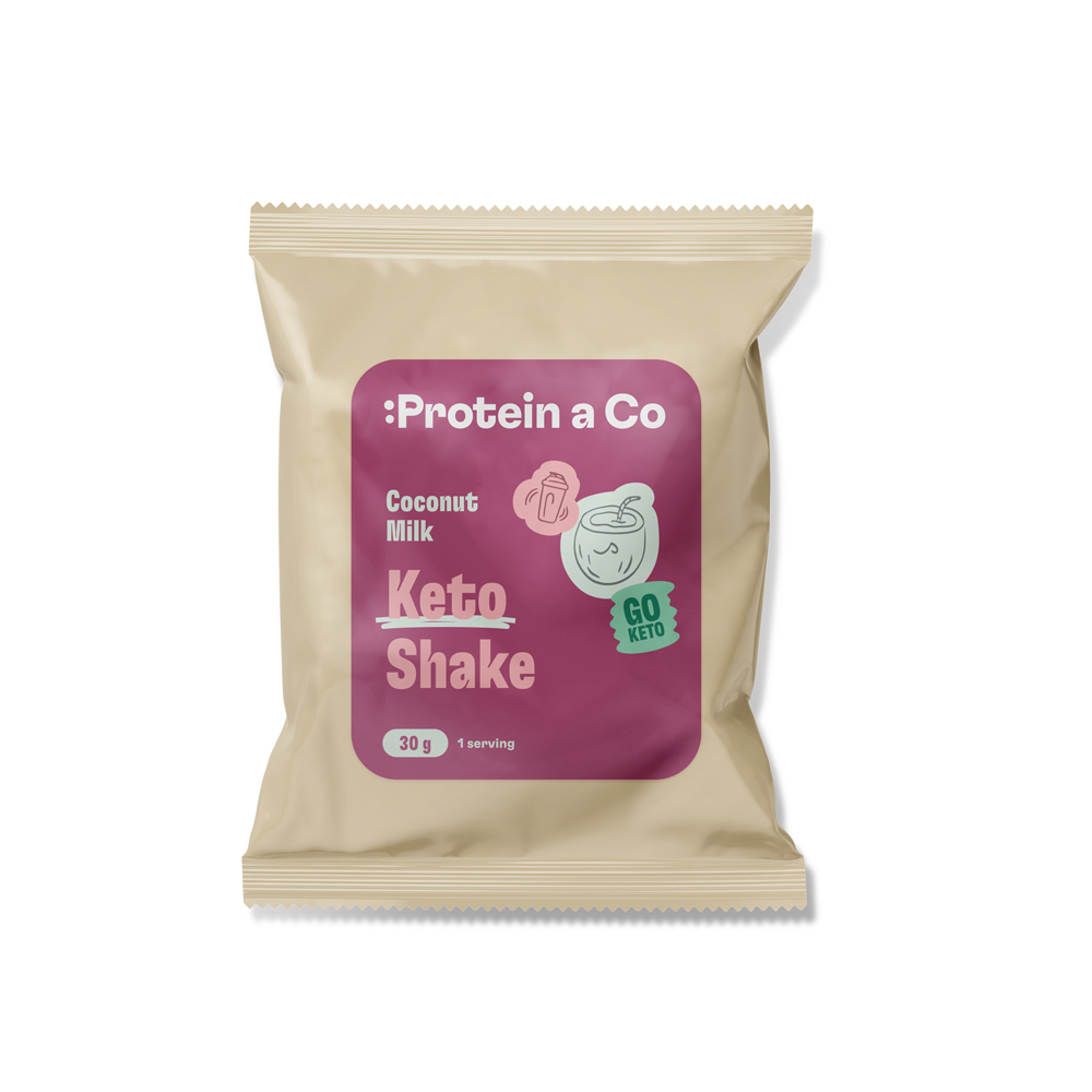 Protein & Co. Ketoshake  – 1 porce 30 g Zvol příchuť: Coconut milk