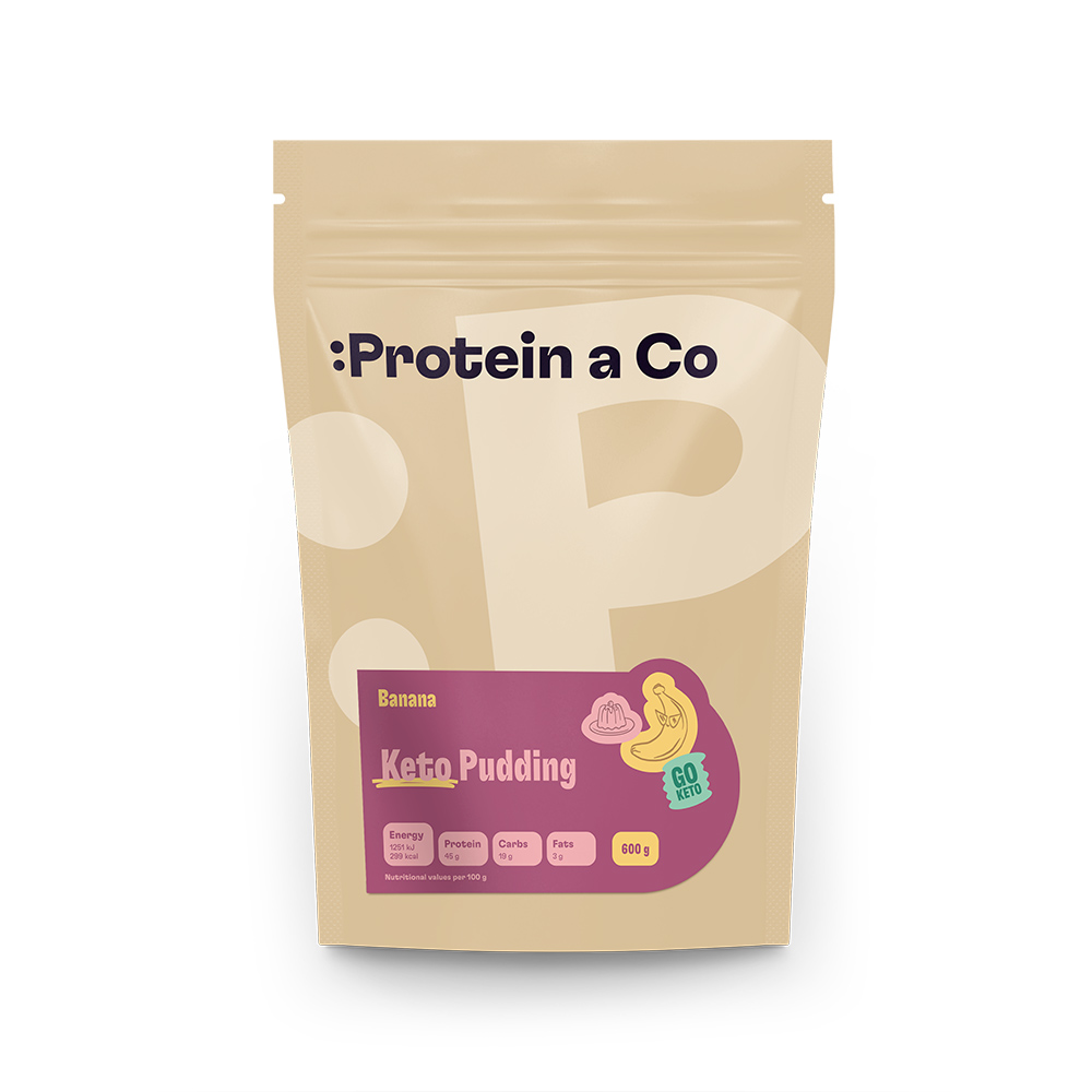 Protein & Co. Keto proteinový pudding Váha: 600 g, Zvol příchuť: Čokoláda