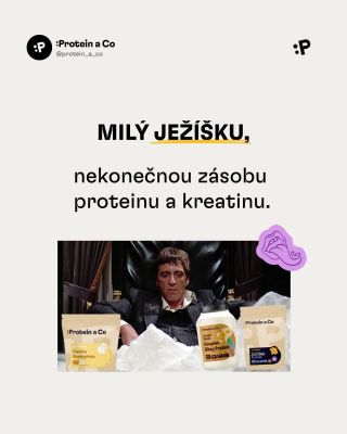 Milý Ježíšku… 🎄 Co bys přidal ty? 👇🏼👇🏼👇🏼 Nejvtipnější koment čteme našemu CEO (a modlíme se za něj). 🤭