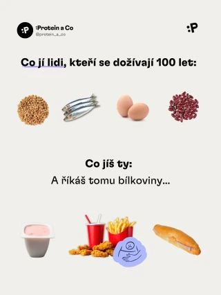 Všichni chtějí žít dlouho a kvalitně… 🧬 ale pak jejich jídelníček vypadá jak nákup na benzínce ve 2 ráno. 🍟 A upřímně?...