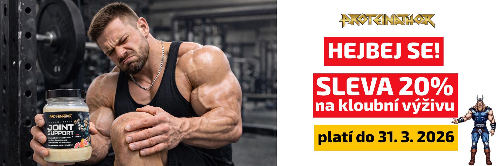 Hejbej se 2026 - sleva na kloubní výživu 20%