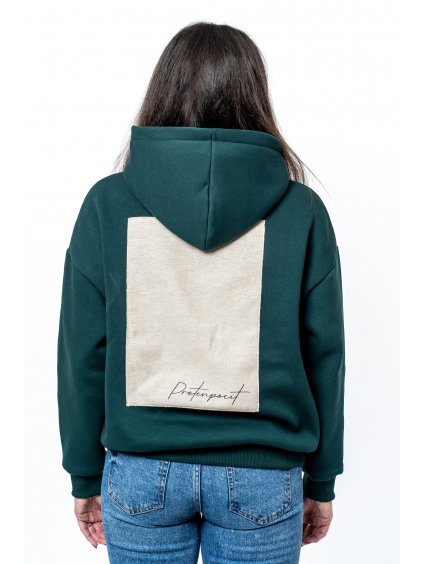 Mikina OVERSIZE s kapucí | protenpocit.cz