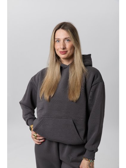 Mikina OVERSIZE s kapucí | protenpocit.cz