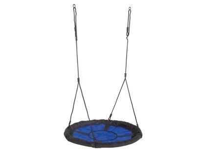 Houpačka HNÍZDO SWIBEE s lanem modro-černá