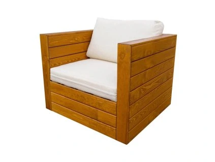 Křeslo pevné CUBE s polstrem