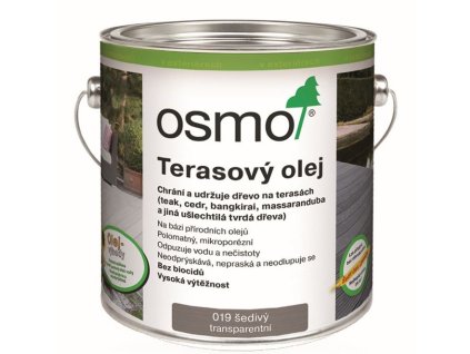 019 Terasový olej Šedý 2,5 l